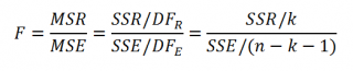 Уравнение множественной регрессии для трех переменных